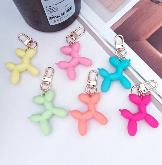 Dog keychain PVC 4,5 cm