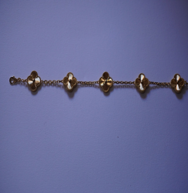 Bracelet trèfle Gold plated 18K