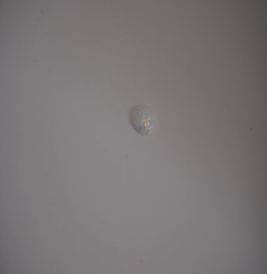 Opal synthetic Rond white 10 mn