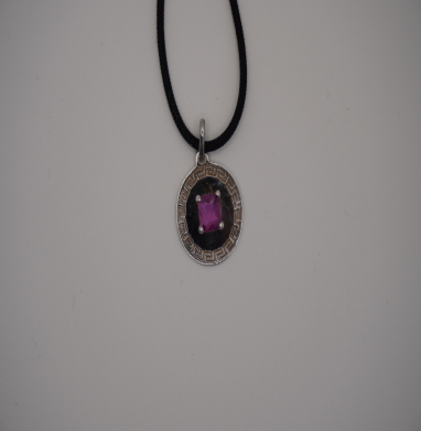 Création uniq Natural PADPARADSCHA 2.05 carat with white Gold 18K