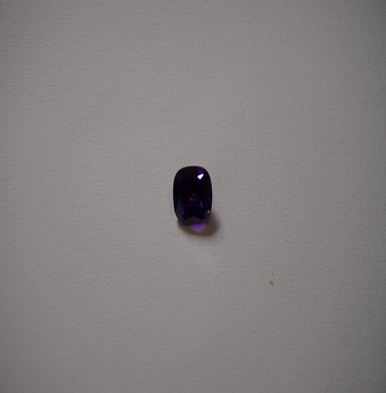 Cubic Zirconia octogonal purple 6*8 mm