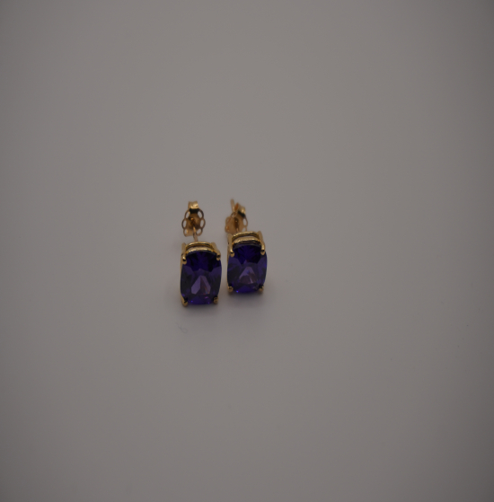 creation made in France earings Gold 18K with zirconias