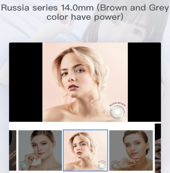 Contact colors lenses used for one year