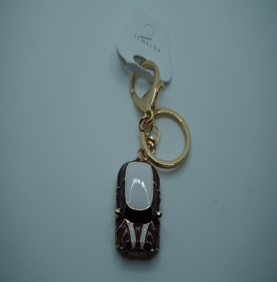Car Keychain burgundy