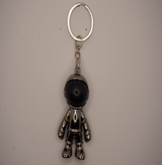Titanium cosmos keychain