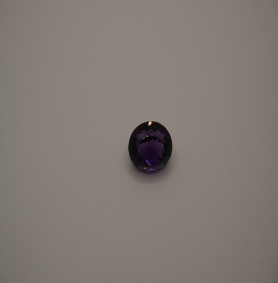 Amethyst natural oval shape 17 carats