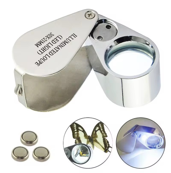 Lenses for jewelry 10 times
