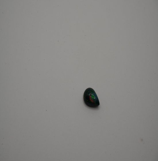 natural Black Opal pear Shape 6.50 carats (perfect ring or pendant)