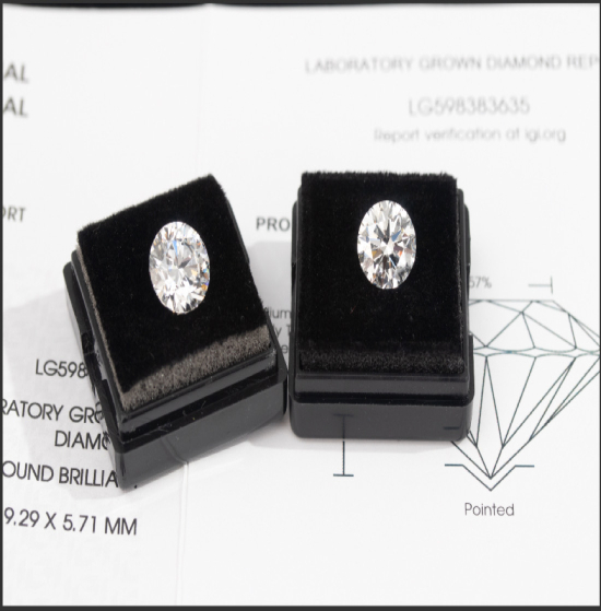 Lab Diamond IGI 1ct DVVS1