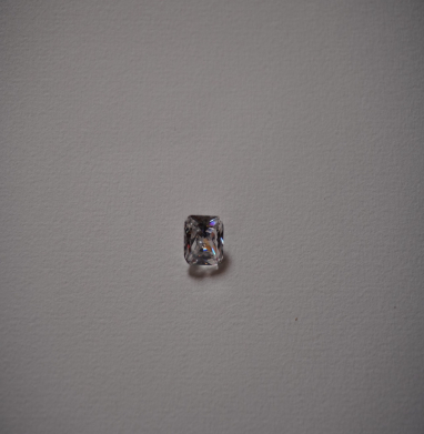 Cubic Zirconia octogonal clear 10*12