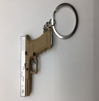 Keychain pistol 9 mn automatic