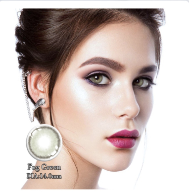 Contact lenses colors for one year used